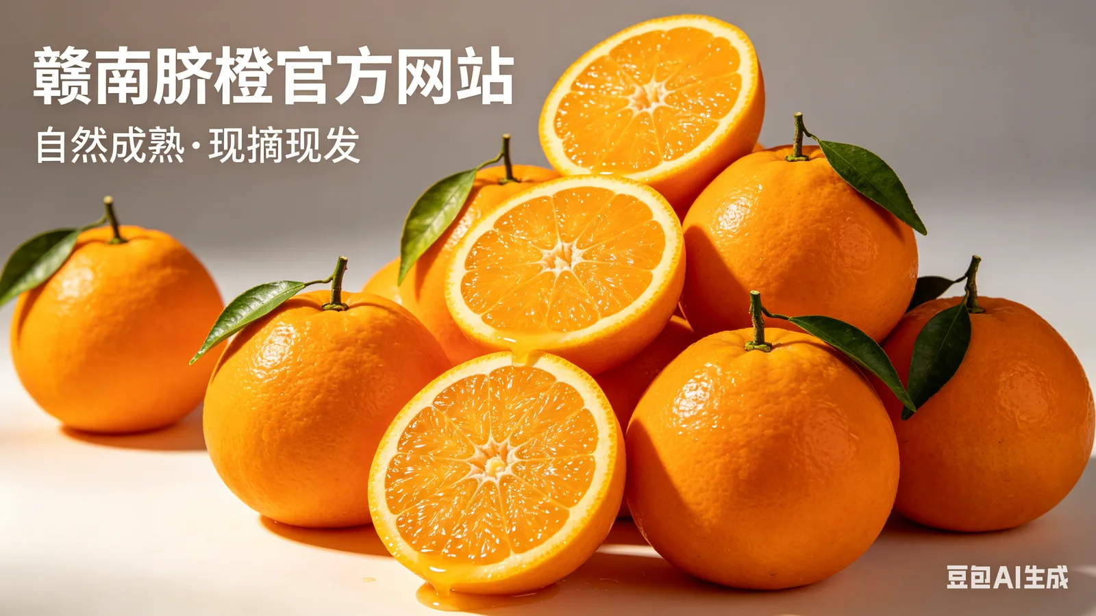 当季脐橙主视觉